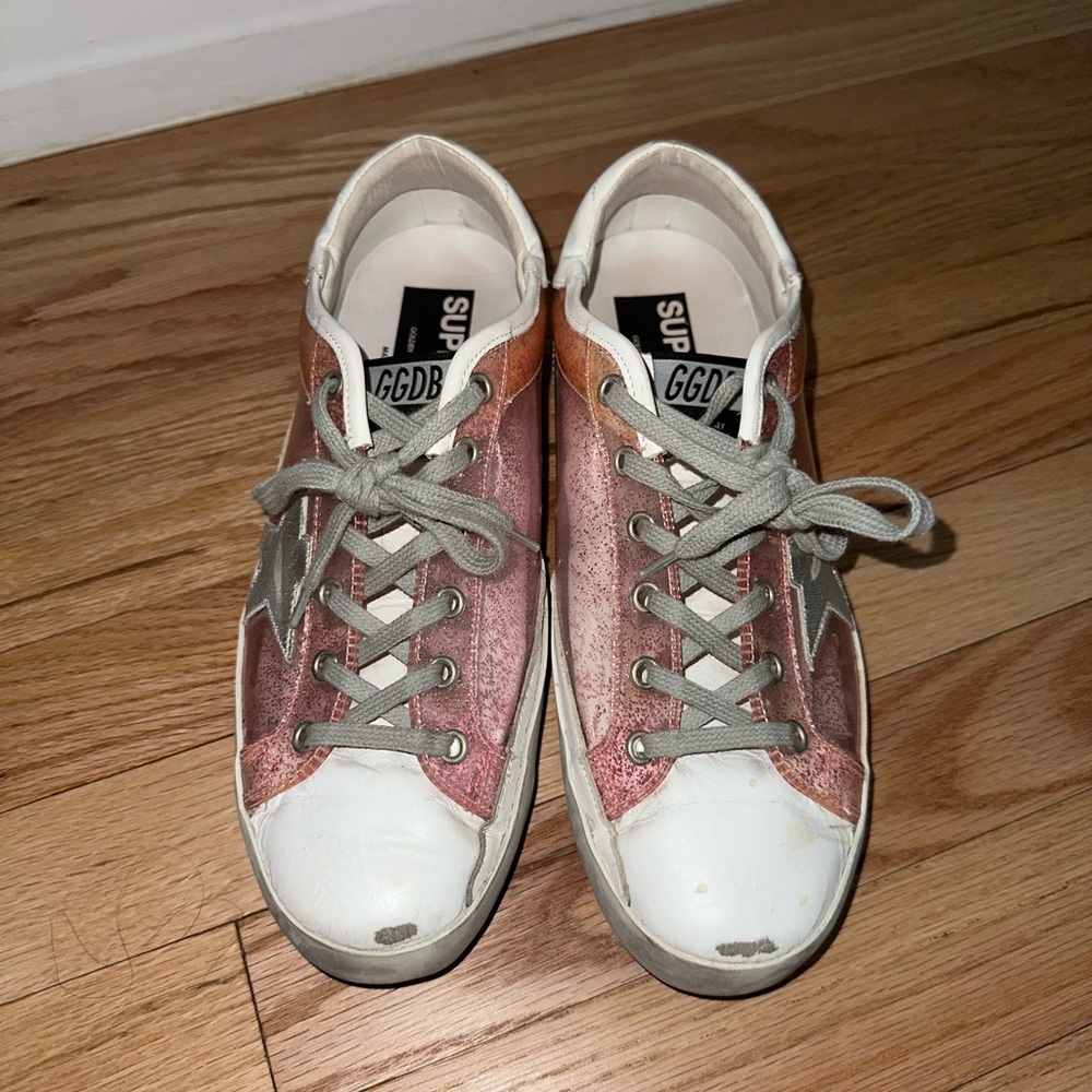 Golden Goose Pink Jellies Superstars- Size 40- Limited Edition - Picture 2 of 7
